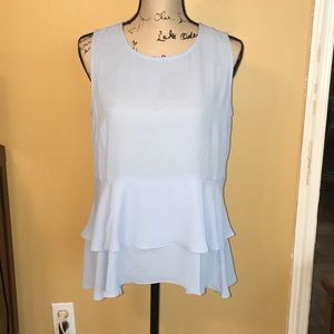 Liz Claiborne Light Blue Blouse